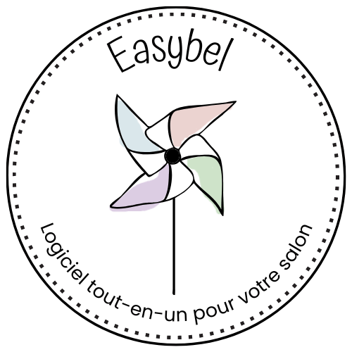 Logo Easybel - logiciel de gestion pour salon